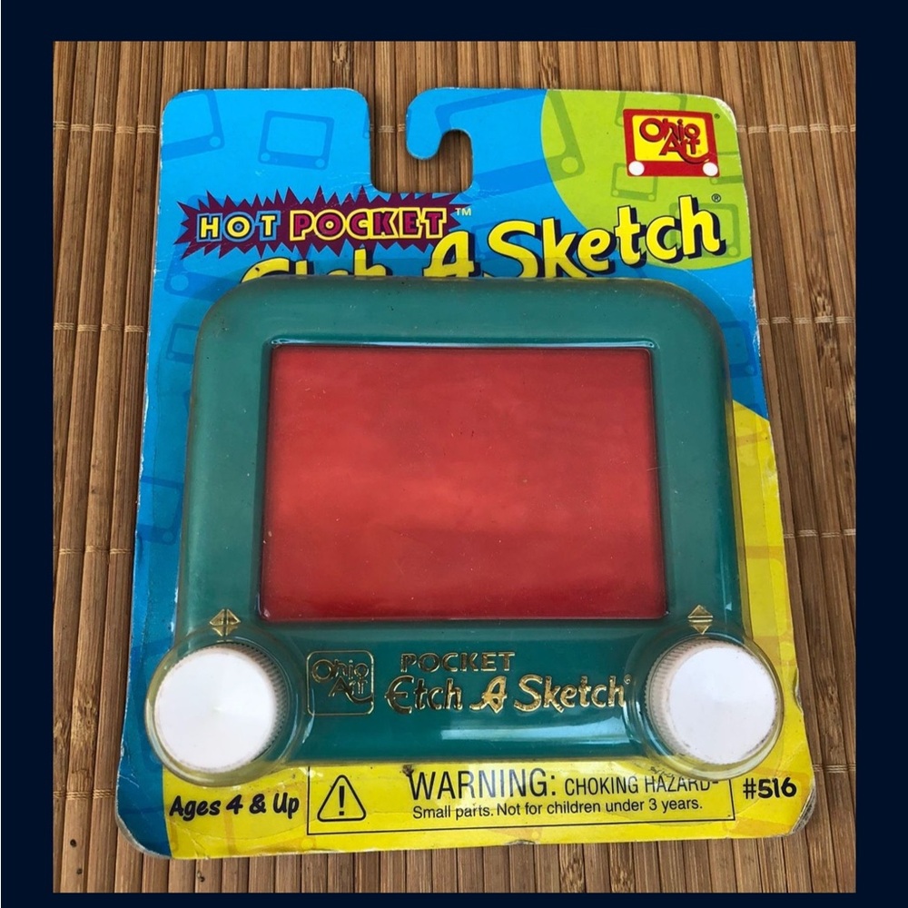 NEW! 2002 Hot Pocket Etch A Sketch